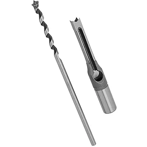 Buy dy-tools-auger-tool-mortise-drill-bit-b0f885bytq DY TOOLS Auger Tool Mortise Drill Bit High Speed Steel Spiral Flute Square Shank 12 mm Dia 90° Angle