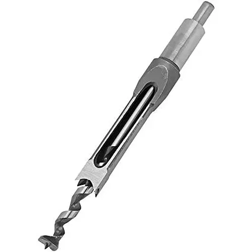 Best dy-tools-auger-tool-mortise-drill-bit-b0f885bytq DY TOOLS Auger Tool Mortise Drill Bit High Speed Steel Spiral Flute Square Shank 12 mm Dia 90° Angle