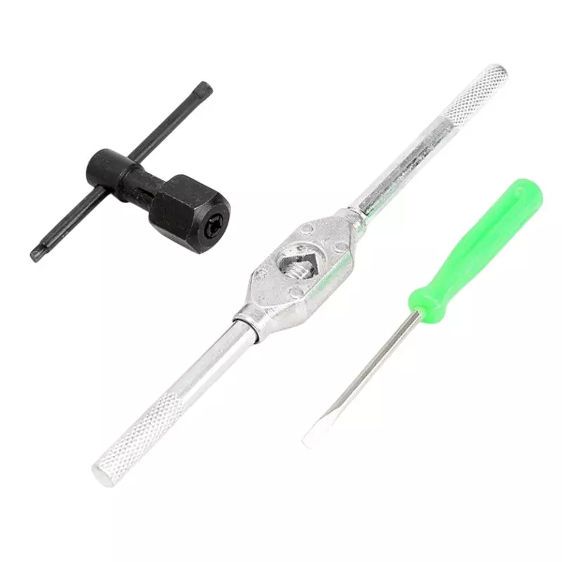 Best metrotools-double-sided-t-type-wrench-set-alloy-steel Metrotools Double Sided T Type Tap Wrench & Die Set Alloy Steel