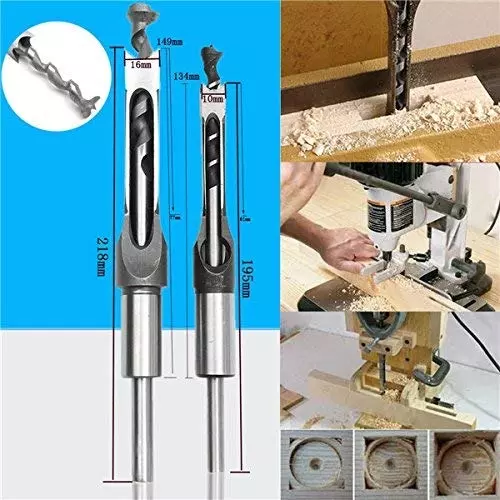 Buy dy-tools-hole-saw-with-twist-drill-bit-b0f8bj6z2p DY TOOLS Hole Saw with Twist Drill Bit Carbon Steel Square Shank 10 & 16 mm (Pack of 2)