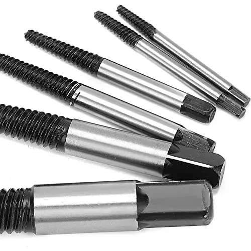 Buy dy-tools-screw-extractor-drill-bit-b0c1vt9gkm DY TOOLS Screw Extractor Drill Bit Alloy Steel Square Shank (Pack of 6)