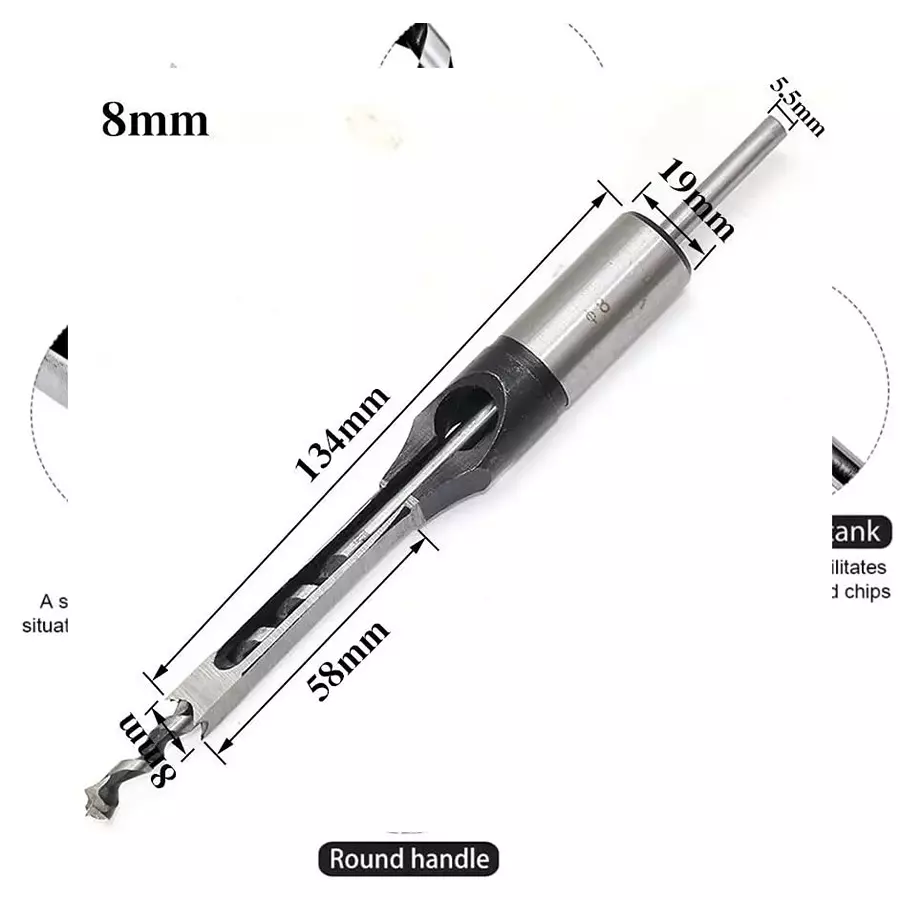Buy dy-tools-chisel-drill-set-b0f8bzg53k DY TOOLS Chisel Drill Set High Carbon Steel Round Shank 5.6 mm (Pack of 2)