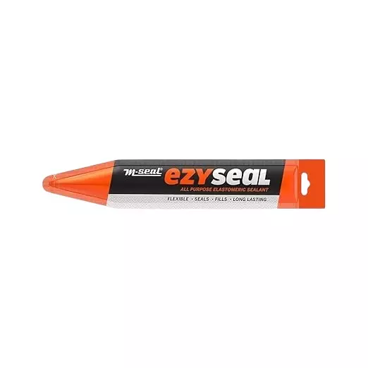 M-Seal Ezyseal Elastomeric Sealant 85 g Sausage for Sealing Cracks, Holes and Gaps (Pack of 72) M-Seal Ezyseal Elastomeric Sealant 85 g Sausage for Sealing Cracks, Holes and Gaps (Pack of 72)