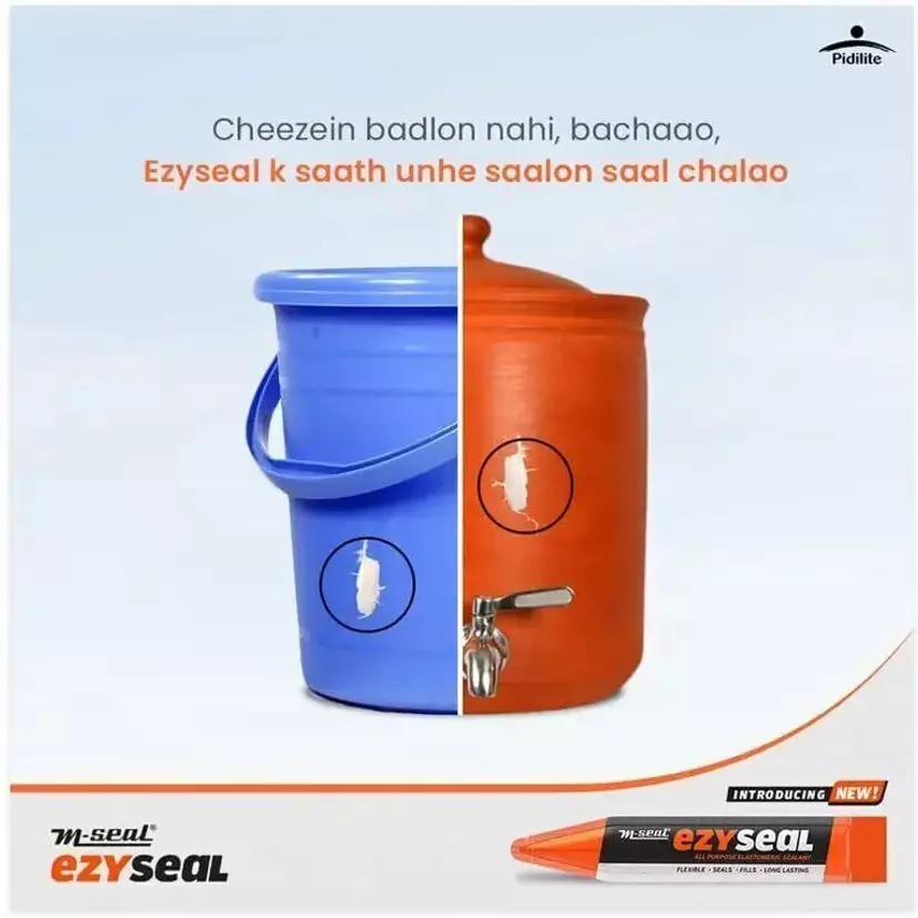 Shop ezyseal-elastomeric-sealant-40-g-sausage-for-sealing-cracks-holes-and-gaps-pack-of-120 M-Seal Ezyseal Elastomeric Sealant 40 g Sausage for Sealing Cracks, Holes and Gaps (Pack of 120)