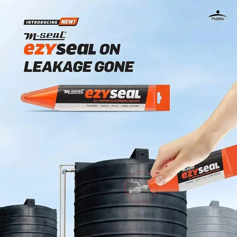 Product ezyseal-elastomeric-sealant-40-g-sausage-for-sealing-cracks-holes-and-gaps-pack-of-120 M-Seal Ezyseal Elastomeric Sealant 40 g Sausage for Sealing Cracks, Holes and Gaps (Pack of 120)