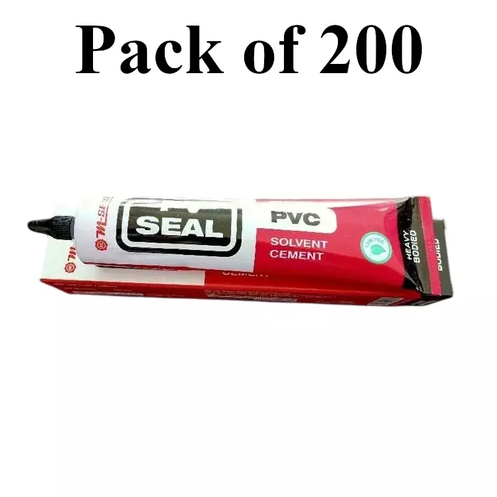Buy m-seal-pv-seal-pvc-heavy-body-solvent-cement-15-ml-tube-for-pvc-pipes-and-fittings-pack-of-200 M-Seal PV Seal PVC Heavy Body Solvent Cement 15 ml Tube for PVC Pipes and Fittings (Pack of 200)