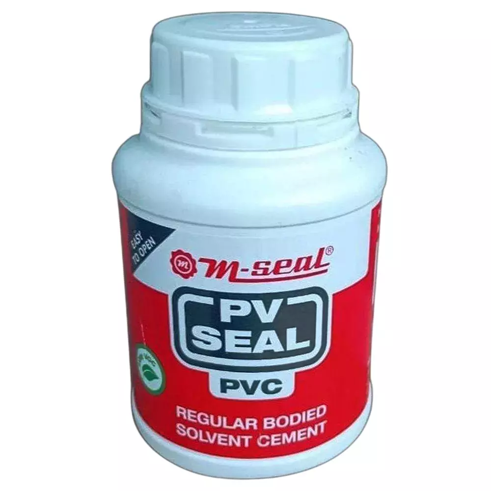 M-Seal PV Seal PVC Regular Body Solvent Cement 50 ml Coex Pack for PVC Pipes and Fittings (Pack of 96) M-Seal PV Seal PVC Regular Body Solvent Cement 50 ml Coex Pack for PVC Pipes and Fittings (Pack of 96)