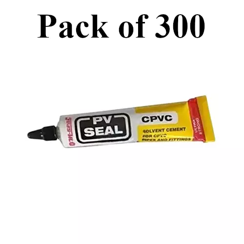 Buy m-seal-pv-seal-cpvc-solvent-cement-10-ml-tube-for-cpvc-pipes-and-fittings-pack-of-300 M-Seal PV Seal CPVC Solvent Cement 10 ml Tube for CPVC Pipes and Fittings (Pack of 300)