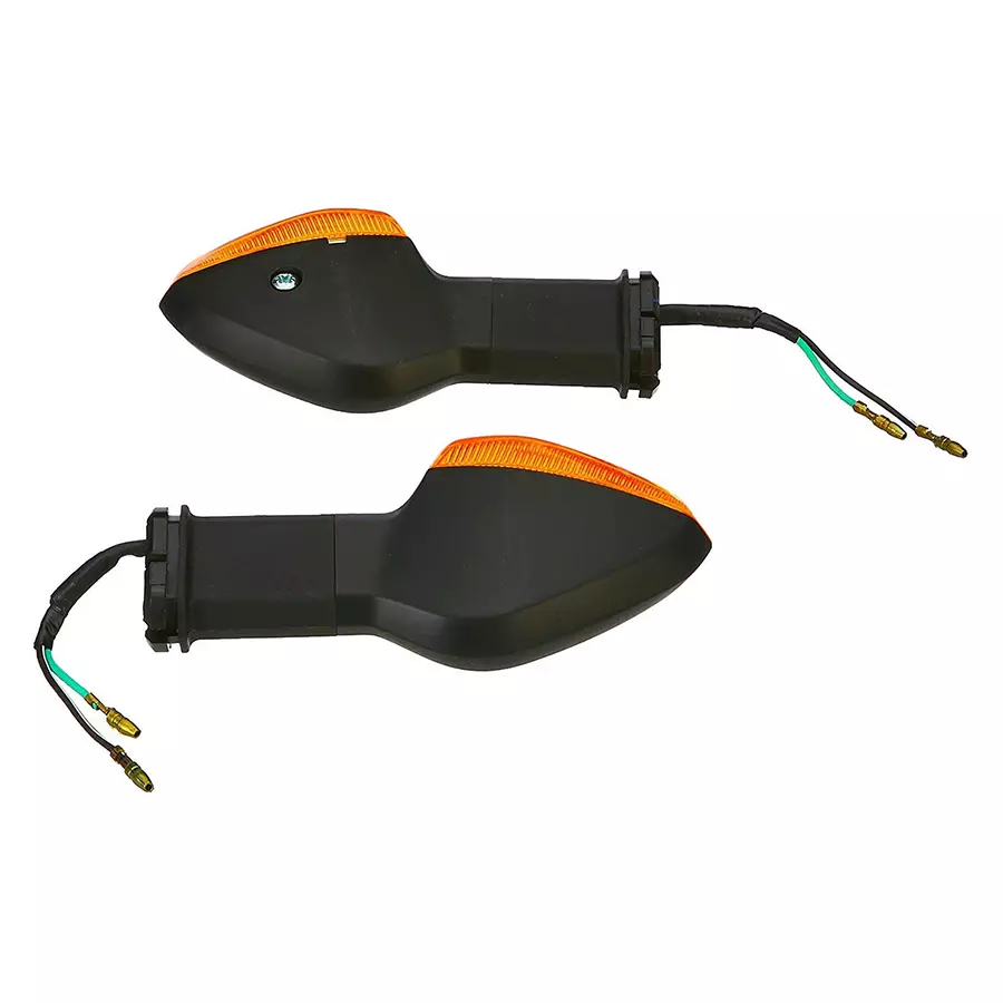 Buy uno-minda-rs-135-bla-zx-fr-amber-lens-blinker-lamp-assembly-front-rh-for-suzuki-gixxer Uno Minda RS-135-BLA-ZX-FR Amber Lens Blinker Lamp Assembly Front RH for Suzuki Gixxer (Set of 2 Pcs)