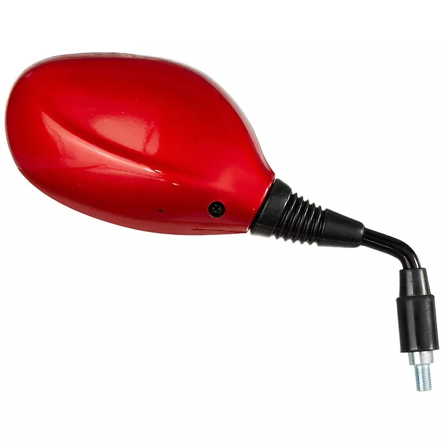 Buy uno-minda-rv-5011r-cred-shatterproof-rear-view-mirror-for-hero-glamour Uno Minda Shatterproof Glass Rear View Mirror (Cb. Red) - Right Hand for Hero Glamour (RV-5011R-CRED)