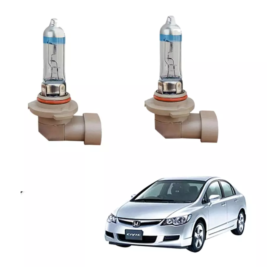 Auto Pearl Sapphire Bulb 9006 Headlight Halogen Bulb for Honda Civic, APA16 (Pack of 2 Pcs) Auto Pearl Sapphire Bulb 9006 Headlight Halogen Bulb for Honda Civic, APA16 (Pack of 2 Pcs)