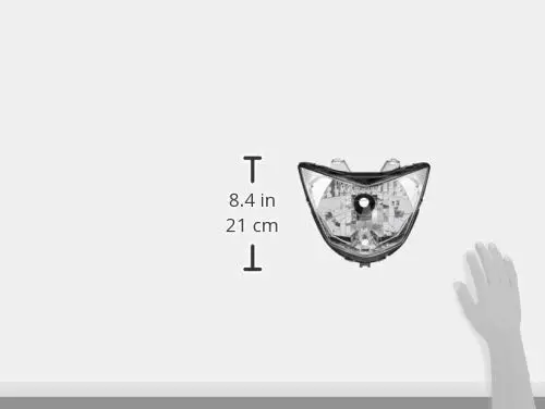 Best uno-minda-hl-5263m-head-light-for-hero-glamour-fi Uno Minda Head Light for Hero Glamour Fi (HL-5263M)