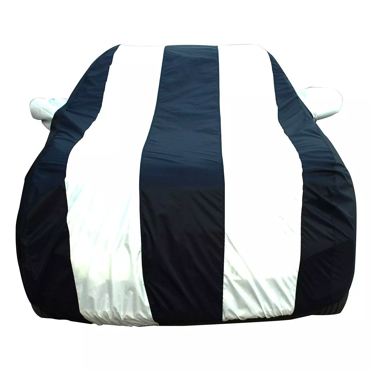 Buy allextreme-tng5005-car-body-cover-compatible-with-tata-nexon-custom-fit-dustproof-uv-heat-resistant-indoor-outdoor-body-protection-navy-blue-white-with-mirror Allextreme TNG5005 Car Cover Compatible with Tata Nexon Custom Fit  UV Heat Resistant