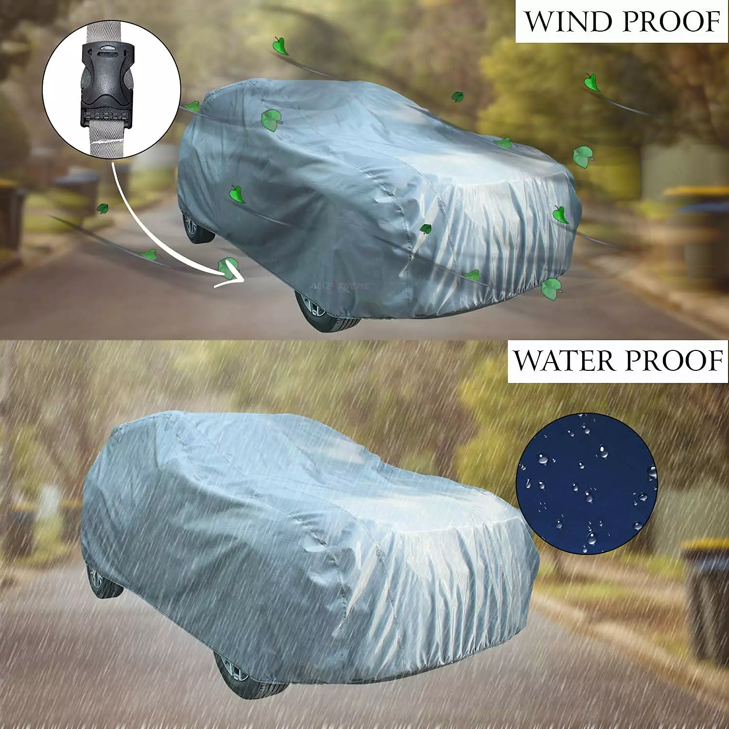 Shop allextreme-tn7001-car-body-cover-compatible-with-tata-nexon-custom-fit-dustproof-uv-heat-resistant-indoor-outdoor-body-protection-grey-without-mirror Allextreme TN7001 Car Cover Compatible with Tata Nexon Custom Fit  UV Heat Resistant