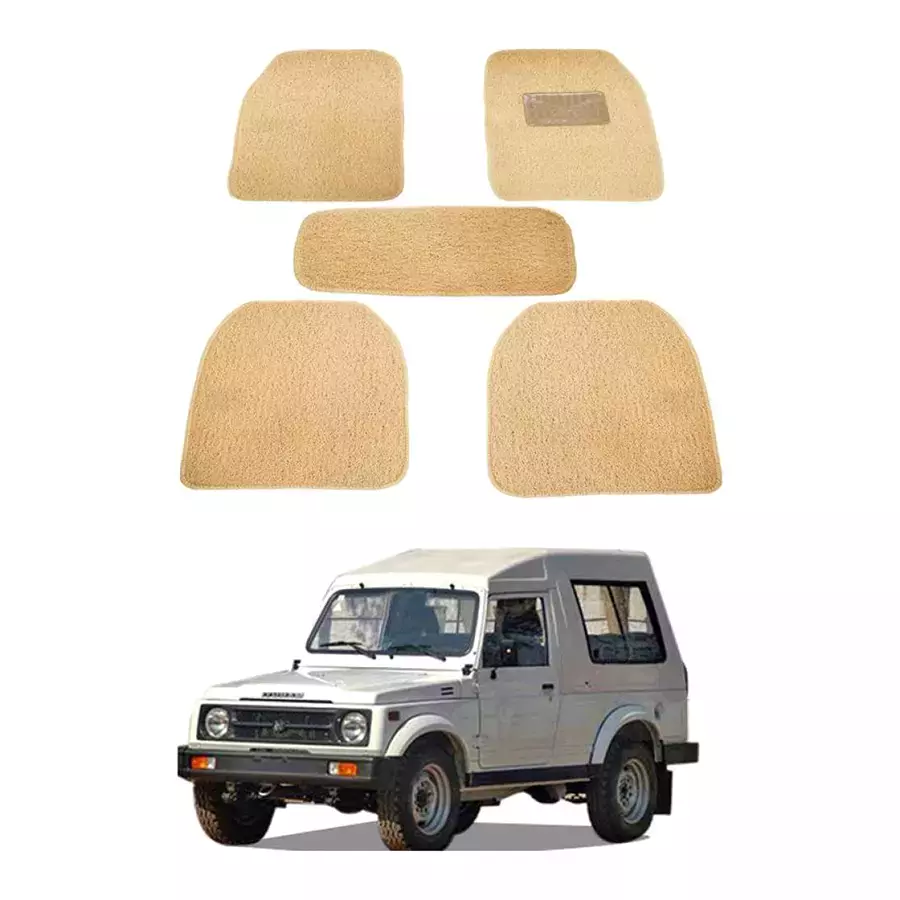Auto Pearl MA3O157 PVC and Plastic Standard Mat for Maruti Suzuki Gypsy 2005-2015 (Beige) Auto Pearl MA3O157 PVC and Plastic Standard Mat for Maruti Suzuki Gypsy 2005-2015 (Beige)