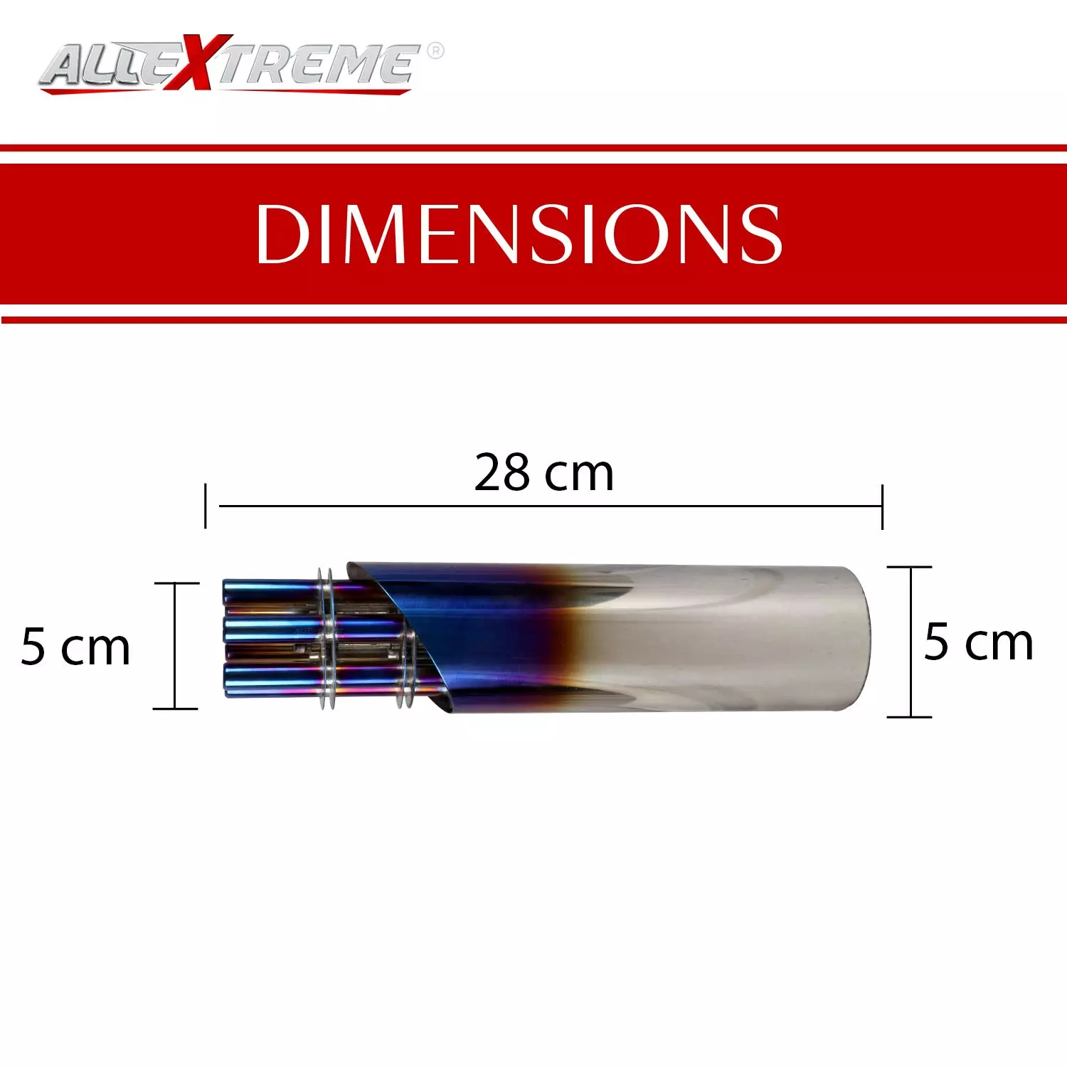Buy allextreme-exesl11-51mm-inlet-universal-exhaust-muffler-silencer-for-street-sports-dirt-bike-and-motorcycles-silver-blue AllExtreme EXESL11 51mm Inlet Universal Exhaust Muffler Silencer for Street Sports Dirt Bike