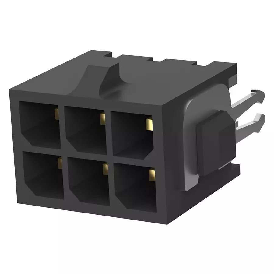 AMP - TE CONNECTIVITY CONNECTOR, HEADER, 6POS, 3MM, PCB, 3-794682-6 AMP - TE CONNECTIVITY CONNECTOR, HEADER, 6POS, 3MM, PCB, 3-794682-6