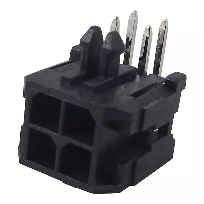 MOLEX Pin Headers CONN, R/A HDR, 4POS, 2ROW, 3MM 43045-0400 (Pack of 5) MOLEX Pin Headers CONN, R/A HDR, 4POS, 2ROW, 3MM 43045-0400 (Pack of 5)