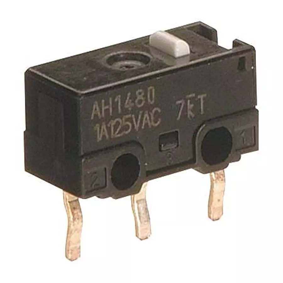 Panasonic MICROSWITCH, PIN PLUNGER, SPST-NO, 0.1A, ASQ10230 Panasonic MICROSWITCH, PIN PLUNGER, SPST-NO, 0.1A, ASQ10230