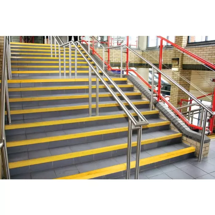 Buy grp070004n-coba-europe-coba-europe-yellow-stair-nosing-glass-fibre-reinforced-plastic-silicone-carbide-edge-protection-solid-finish-1mx55-872-5669-rs Coba Europe Floor Mat Yellow Stair Nosing Glass Fibre Reinforced Plastic Silicone Carbide Edge Protection Solid Finish 1mx55, GRP070004N