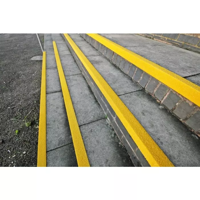 Best grp070004n-coba-europe-coba-europe-yellow-stair-nosing-glass-fibre-reinforced-plastic-silicone-carbide-edge-protection-solid-finish-1mx55-872-5669-rs Coba Europe Floor Mat Yellow Stair Nosing Glass Fibre Reinforced Plastic Silicone Carbide Edge Protection Solid Finish 1mx55, GRP070004N