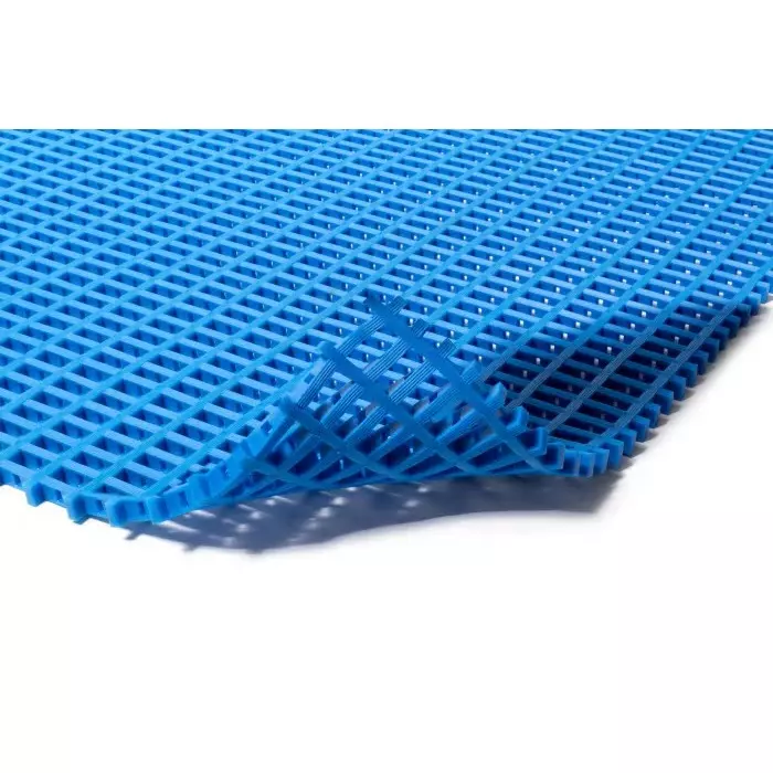 Best ce020605-coba-europe-coba-europe-blue-anti-slip-pvc-mat-cross-ribbed-finish-5mx06mx12mm-193-4471-rs Coba Europe Blue Anti-Slip PVC Floor Mat Cross Ribbed Finish 5mx0.6mx12 mm, CE020605