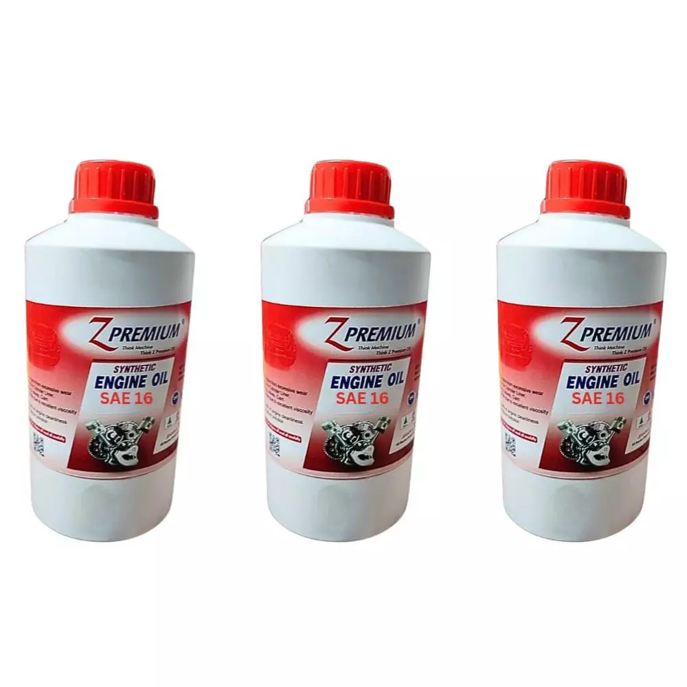 Z Premium SAE 16 1 L Engine Oil for Commercial & Passenger Cars, 1127BJM7SOY (Pack of 3) Z Premium SAE 16 1 L Engine Oil for Commercial & Passenger Cars, 1127BJM7SOY (Pack of 3)