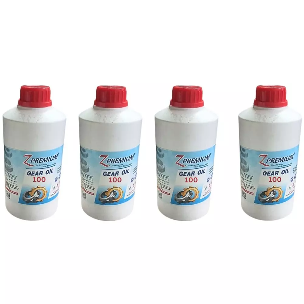 Z Premium 100 High Viscosity 1 L Gear Oil for Automotive Manual Transmissions, 1115BMV3TVO (Pack of 4) Z Premium 100 High Viscosity 1 L Gear Oil for Automotive Manual Transmissions, 1115BMV3TVO (Pack of 4)