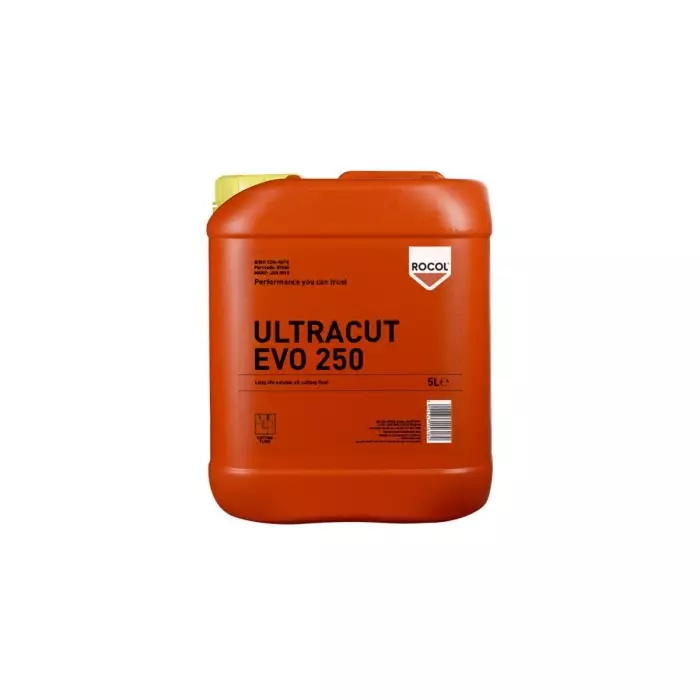 Rocol Rocol Ultracut EVO 250 Cutting Fluid 5 L Bottle, 51366 Rocol Rocol Ultracut EVO 250 Cutting Fluid 5 L Bottle, 51366