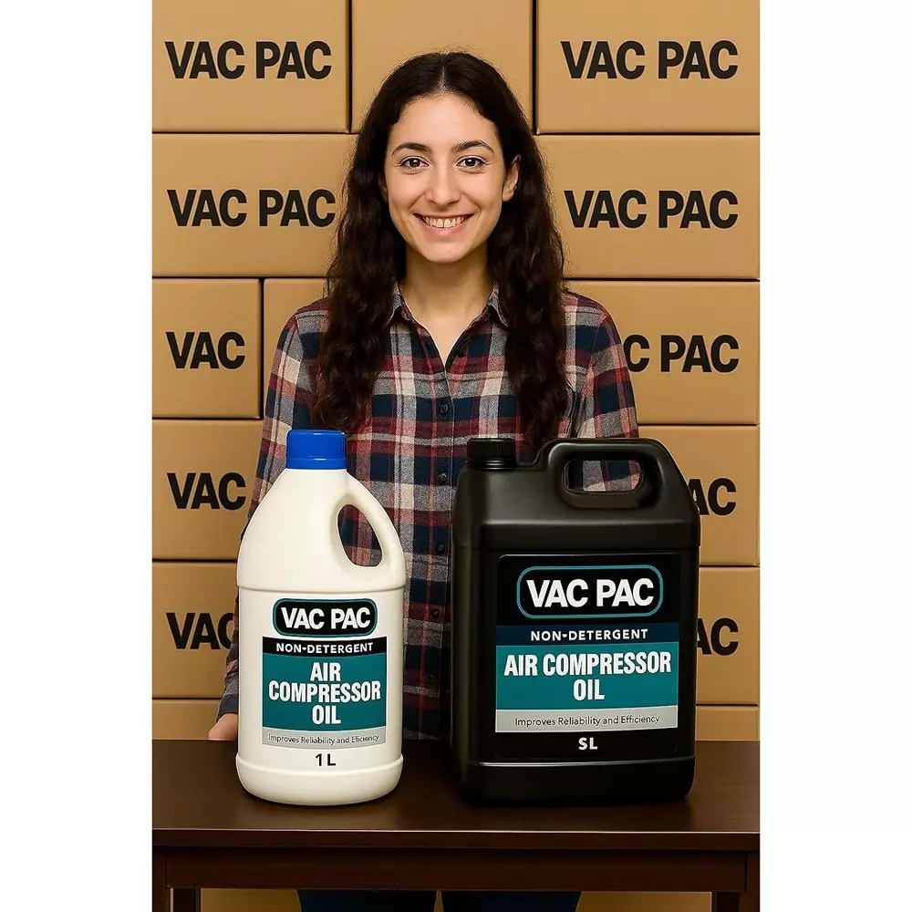 Buy vac-pac-high-performance-non-detergent-air-compressor-oil-5-l-sae-30 VAC PAC High Performance Non-Detergent Air Compressor Oil 5 L SAE 30