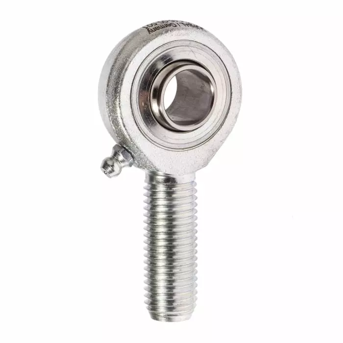 Durbal M6x1 Male Forged Steel Rod End 6 mm Bore 46 mm Long Metric Thread Standard Male Connection Gender, BRM 06-00-502 Durbal M6x1 Male Forged Steel Rod End 6 mm Bore 46 mm Long Metric Thread Standard Male Connection Gender, BRM 06-00-502