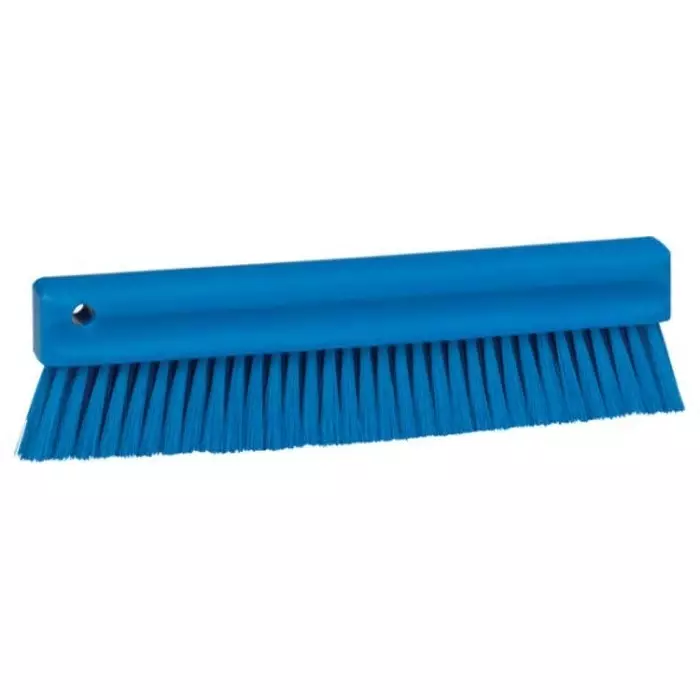 VIKAN Broom Blue With Polyester, Polypropylene & Stainless Steel Bristles for General Purpose, 45824 VIKAN Broom Blue With Polyester, Polypropylene & Stainless Steel Bristles for General Purpose, 45824