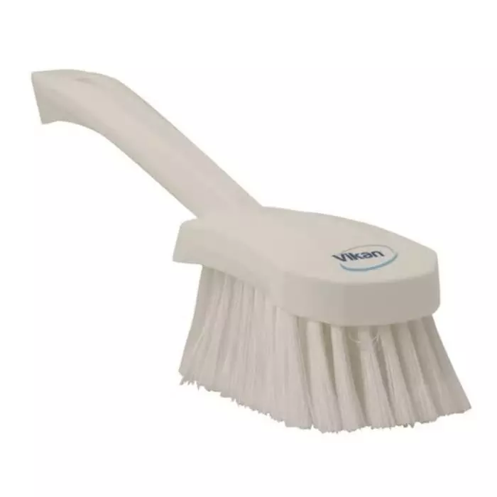 VIKAN Scrubbing Brush Polyester, Polypropylene & Stainless Steel Soft 270 mm Bristle Length Yellow, 41946 VIKAN Scrubbing Brush Polyester, Polypropylene & Stainless Steel Soft 270 mm Bristle Length Yellow, 41946