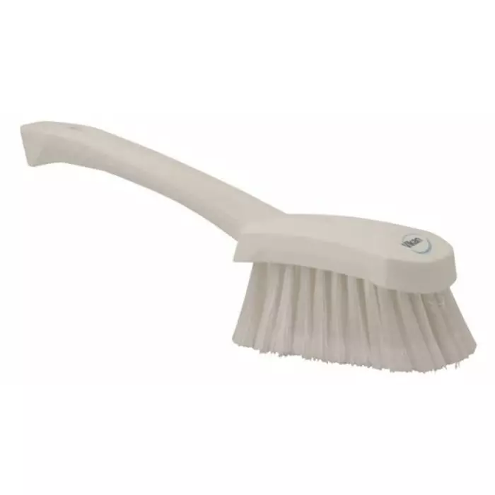 Best vikan-soft-bristle-yellow-scrubbing-brush-270mm-bristle-length-polyester-polypropylene-stainless-steel-bristle VIKAN Scrubbing Brush Polyester, Polypropylene & Stainless Steel Soft 270 mm Bristle Length Yellow, 41946