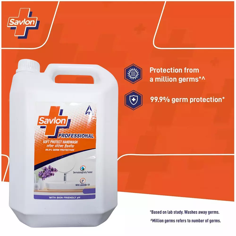 Buy savlon-48-l-professional-germ-protection-liquid-foaming-handwash-handwash-refill-pack-of-5 Savlon 4.8 L Professional Germ Protection Liquid Foaming Handwash, Handwash Refill (Pack of 5)