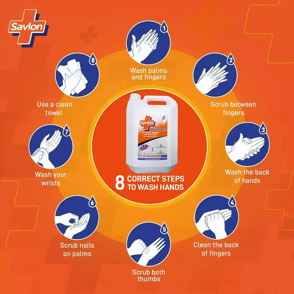 Shop savlon-48-l-professional-germ-protection-liquid-foaming-handwash-handwash-refill Savlon 4.8 L Professional Germ Protection Liquid Foaming Handwash, Handwash Refill