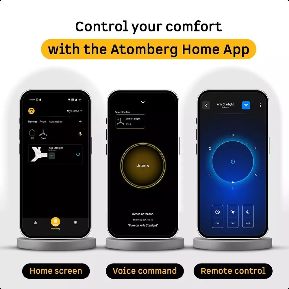 Order atomberg-aris-starlight-all-smart-stellar-black-1200-mm-ceiling-fan-with-remote Atomberg Aris Starlight (All smart) Stellar Black 1200 mm Ceiling Fan with Remote