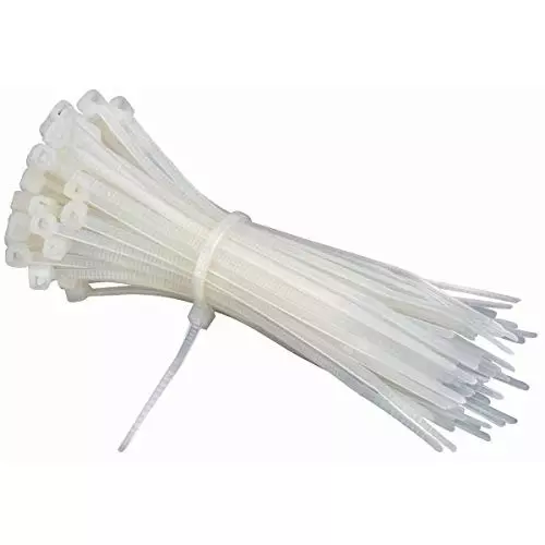 Order schofic-heavy-duty-cable-zip-ties-halogen-free-nylon-polyamide-white-24x100-mm-b07kv2g8m5-pack-of-100 SCHOFIC Heavy Duty Cable Zip Ties Halogen-Free Nylon (Polyamide) White 2.4x100 mm, (Pack of 100)