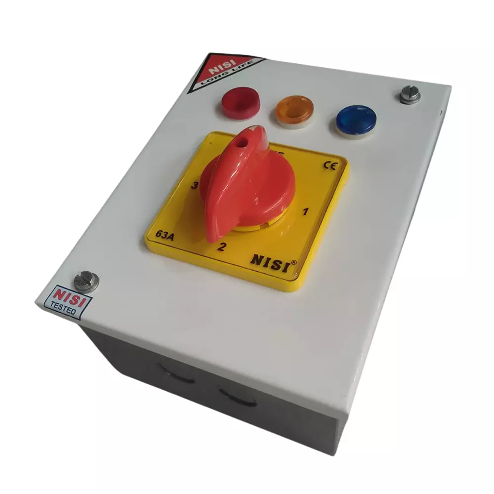 Buy nisi-63-amp-1-pole-rotary-phase-selector-with-box NISI 63 Amp 1 Pole Rotary Phase Selector With Box
