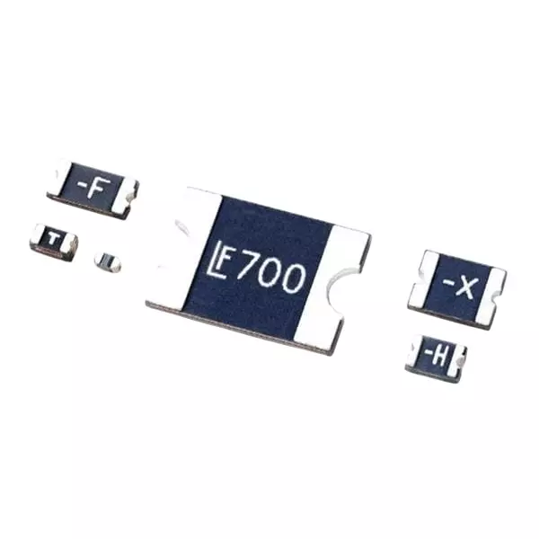Littelfuse Low Rho Series Resettable Fuses - PPTC 50 A Max. Current 6 VDC Max. Voltage, 1206L500SL-VWR Littelfuse Low Rho Series Resettable Fuses - PPTC 50 A Max. Current 6 VDC Max. Voltage, 1206L500SL-VWR