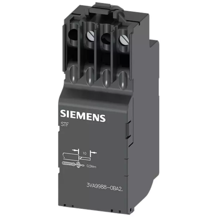 Siemens SENTRON Shunt Trip Voltage Release for Use with 3VA41, 3VA51-59, 3VA61-69 Series, 3VA9978-0BA20 Siemens SENTRON Shunt Trip Voltage Release for Use with 3VA41, 3VA51-59, 3VA61-69 Series, 3VA9978-0BA20