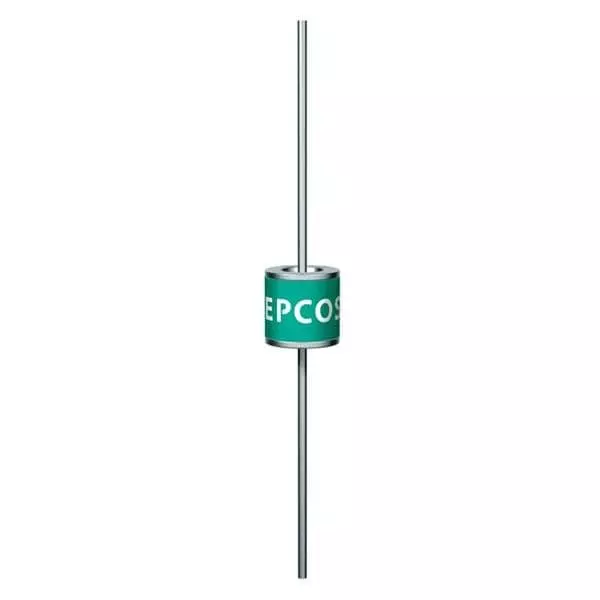 EPCOS L71 Series Gas Discharge Tubes 2 Electrode 400-588 V Axial Termination Style 8x7.9 mm, B88069X2010S102 EPCOS L71 Series Gas Discharge Tubes 2 Electrode 400-588 V Axial Termination Style 8x7.9 mm, B88069X2010S102