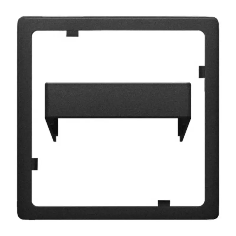 Siemens Carbon Fibre 1 Gang Mounting Plate Adapter Plate, 5TG6278-5CM00 Siemens Carbon Fibre 1 Gang Mounting Plate Adapter Plate, 5TG6278-5CM00