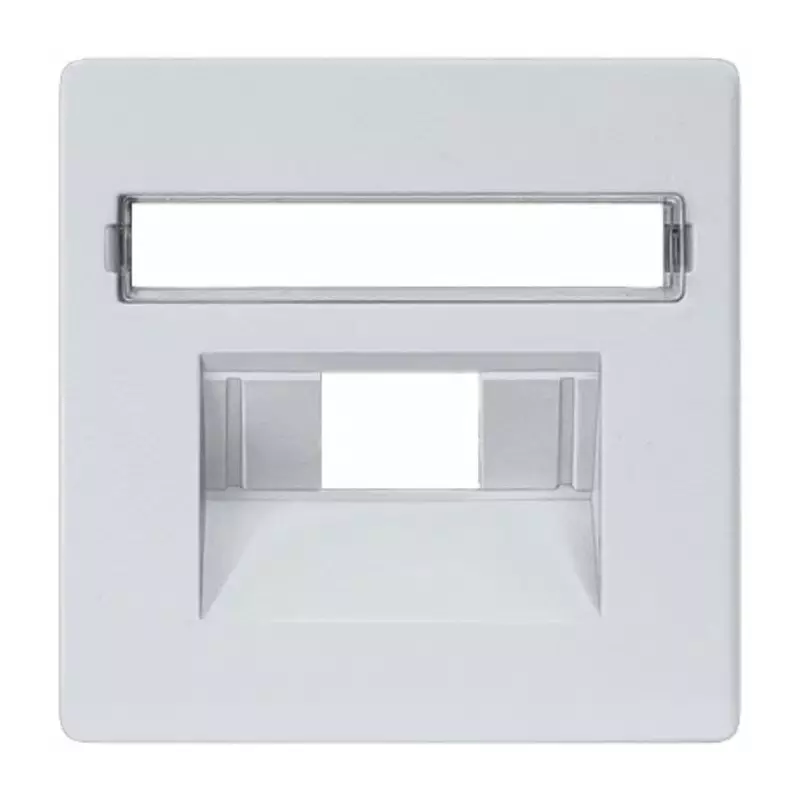 Siemens Aluminium 1 Gang Cover Plate Thermoplastic Cover Plate, 5TG1258 Siemens Aluminium 1 Gang Cover Plate Thermoplastic Cover Plate, 5TG1258