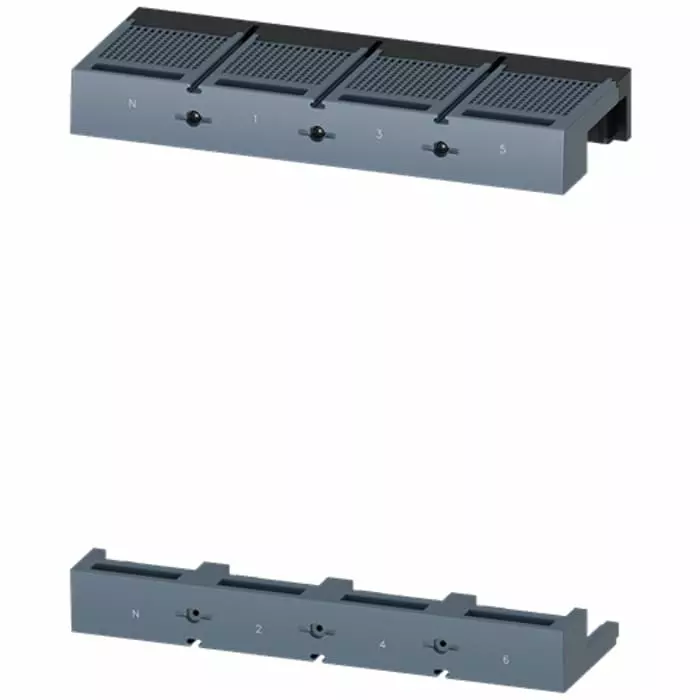 Siemens SENTRON Terminal Cover for Use with 3VA55, 3VA65 Series, 3VA9671-0WD40 Siemens SENTRON Terminal Cover for Use with 3VA55, 3VA65 Series, 3VA9671-0WD40