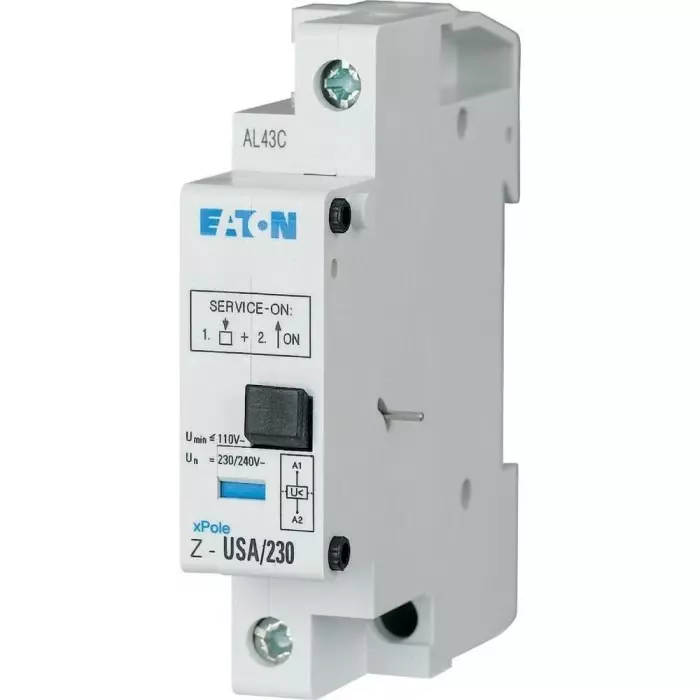 EATON Distribution Parts Undervoltage Release for use with Accessory, Accessory For Miniature Circuit Breaker,, 248289 Z-USA/230 EATON Distribution Parts Undervoltage Release for use with Accessory, Accessory For Miniature Circuit Breaker,, 248289 Z-USA/230