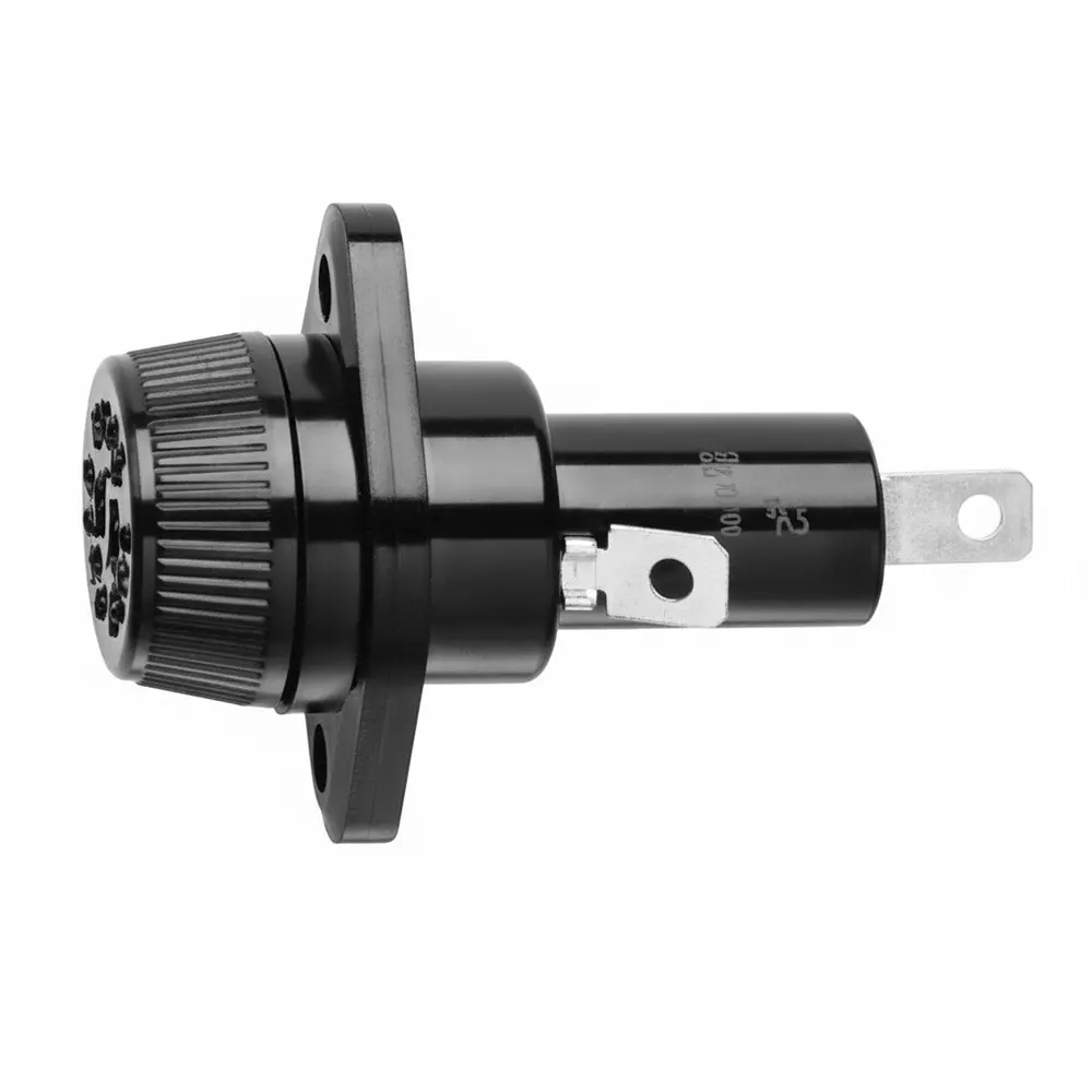 EATON Fuse Holders Flange 1 Pole 30 A Current Rating 600 VAC Voltage Rating, BK/HPS EATON Fuse Holders Flange 1 Pole 30 A Current Rating 600 VAC Voltage Rating, BK/HPS