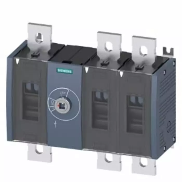 Siemens Switch Disconnector, 3 Pole, 500A Max Current, 500A Fuse Current, 3KD4430-0QE20-0 Siemens Switch Disconnector, 3 Pole, 500A Max Current, 500A Fuse Current, 3KD4430-0QE20-0