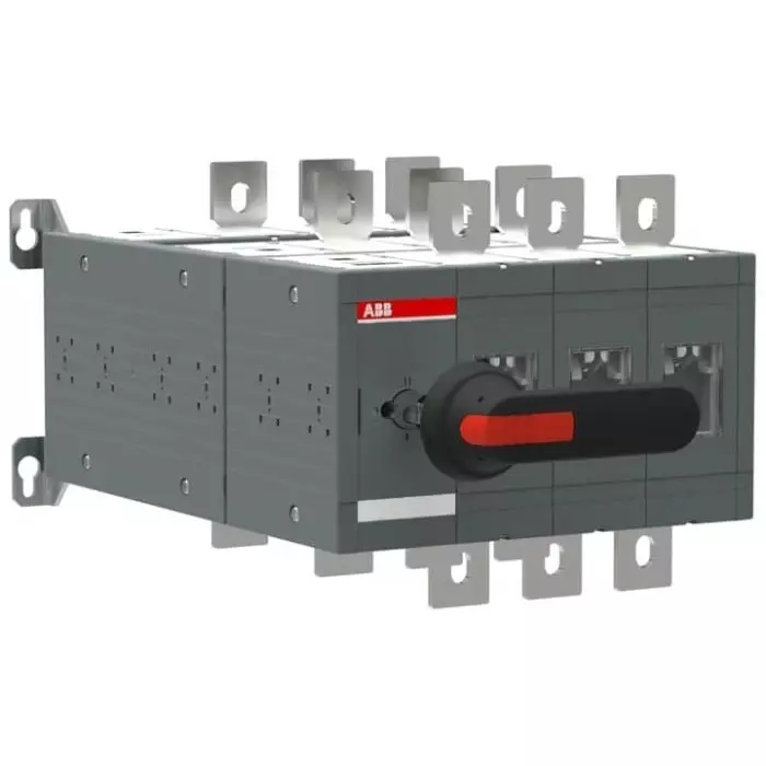 ABB Switch Disconnector, 3 Pole, 630A Max Current, 630A Fuse Current, 1SCA123590R1001 ABB Switch Disconnector, 3 Pole, 630A Max Current, 630A Fuse Current, 1SCA123590R1001