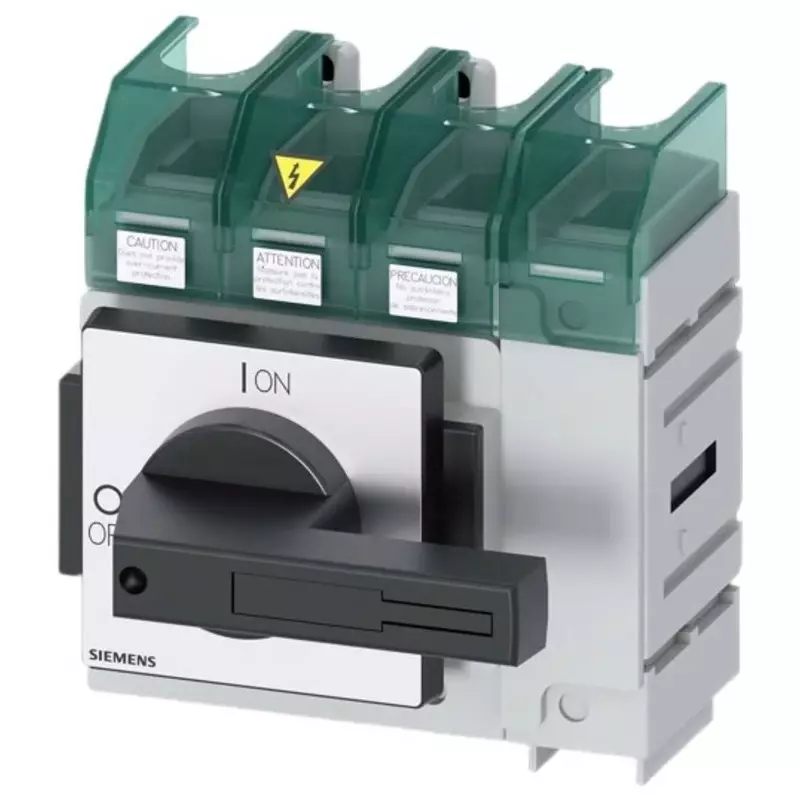 Siemens Switch Disconnector, 4 Pole, 125A Max Current, 125A Fuse Current, 3LD5600-0TL11 Siemens Switch Disconnector, 4 Pole, 125A Max Current, 125A Fuse Current, 3LD5600-0TL11